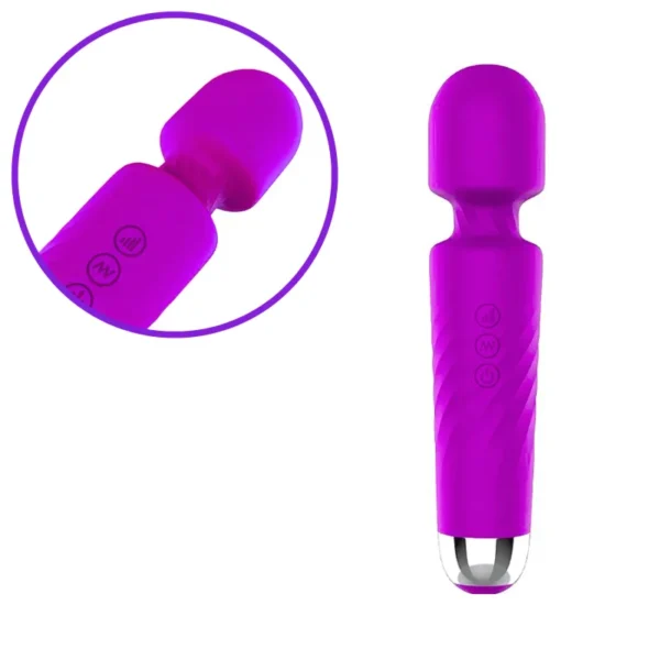 Vibrador varinha mágica stacy mini 20 intensidades - Image 3