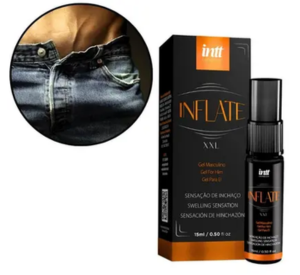 Gel Inflate Funcional Unissex Lubrifica Inchaço Maior