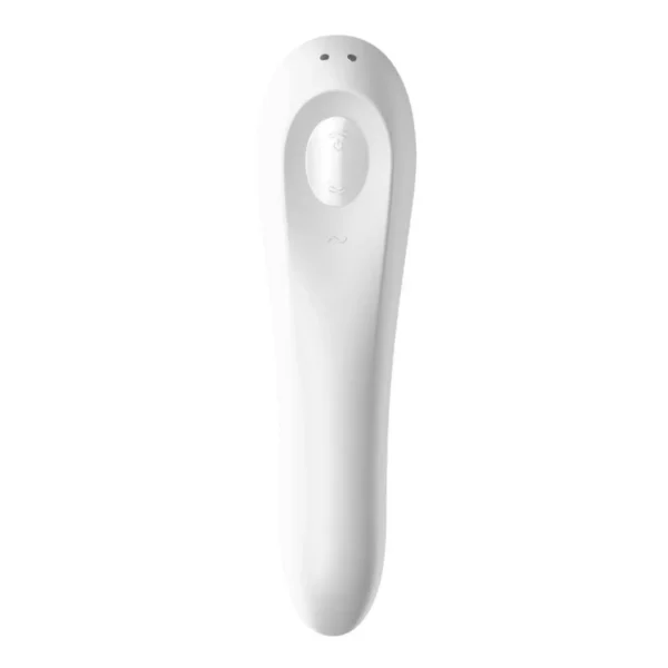 Sugador de Clitóris com Vibrador e Controle por Aplicativo Dual Pleasure Branco - Satisfyer - Image 2