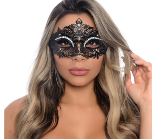 Máscara de Ferro  50 Tons de cinza