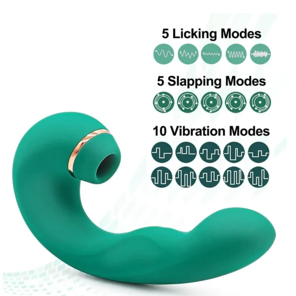 Estimulador ponto G e clitoris com pulsação - Imagem 2
