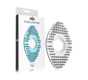 Anel Oriental Grande em Silicone
