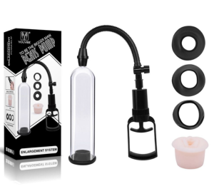 Bomba Peniana 4 Anéis Penis Pump