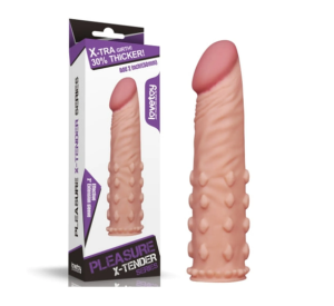 Capa Peniana Cyberskin com textura