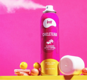 Intt Vibra Collors Chicleteira - Desodorante Íntimo e Corporal 166ml