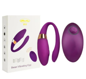 Vibrador De Casal Com 10 Vibrações Swan Vibrating Egg Rosa - Imagem 2