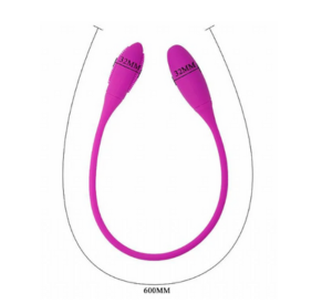 Vibrador Duplo duas pontas recarregável - Imagem 6