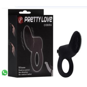 Anel Estimulador Vibrador Cobra