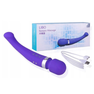 Massageador Erótico Recarregavel Silicone Vibrador Luxo Libo